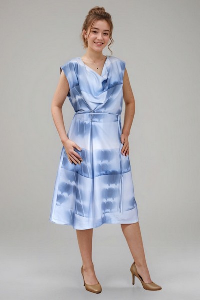 Blues Depth Dress