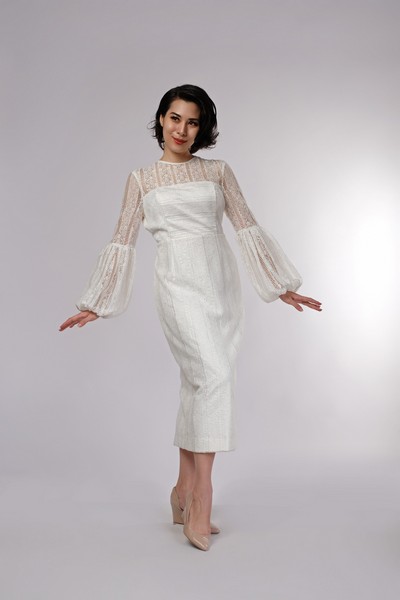 Lou Lou Lace Midi Dress