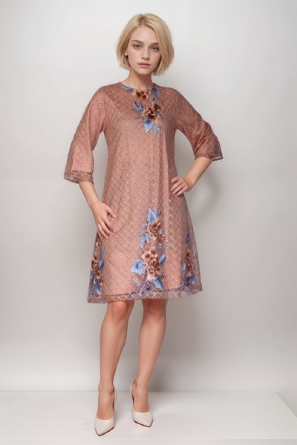 Pink Big Flower Top